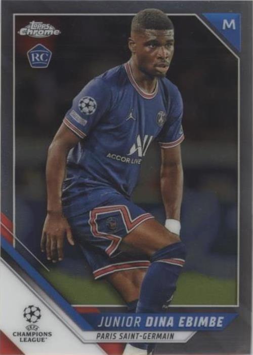 2021-22 Topps Chrome UCL Eric-Junior Dina-Ebimbe #176