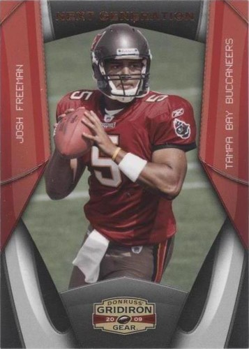 2009 Donruss Gridiron Gear Josh Freeman #7