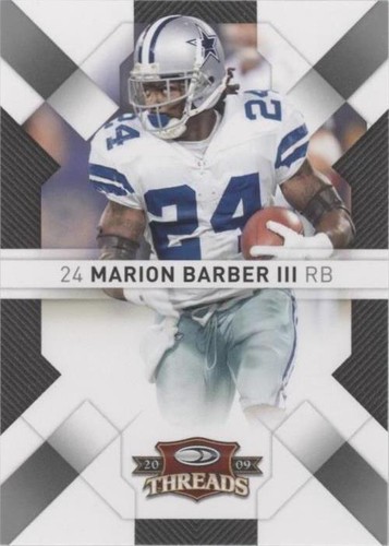2009 Donruss Threads Marion Barber III #26