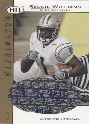 2004 SAGE Hit Reggie Williams #A1