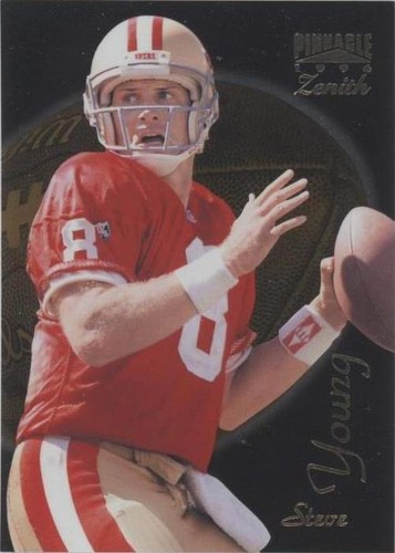 1996 Pinnacle Zenith Steve Young #Z-26