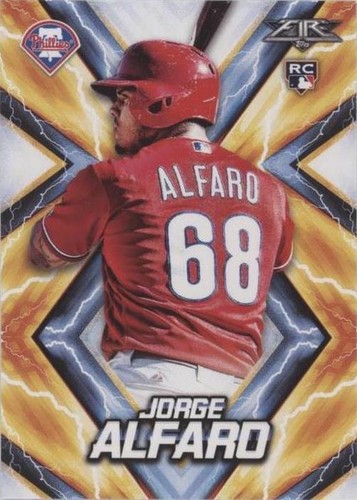 2017 Topps Fire - Jorge Alfaro #143