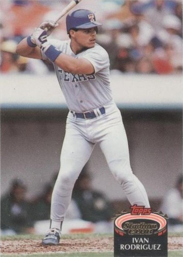 1992 Topps Stadium Club - Ivan Rodriguez #415