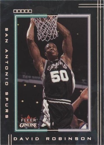 2001-02 Fleer Genuine - David Robinson #108