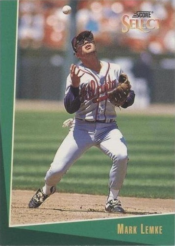 1993 Score Select - Mark Lemke #161