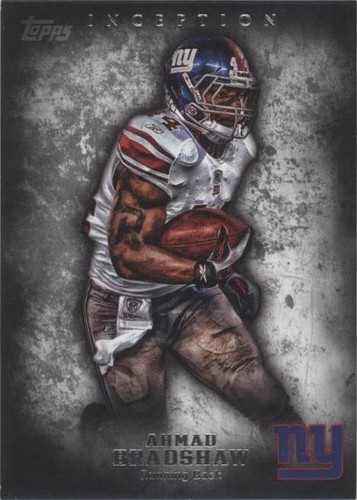 2012 Topps Inception Ahmad Bradshaw #68