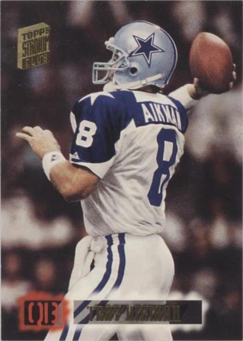 Topps Stadium Club Troy Aikman #590 1994