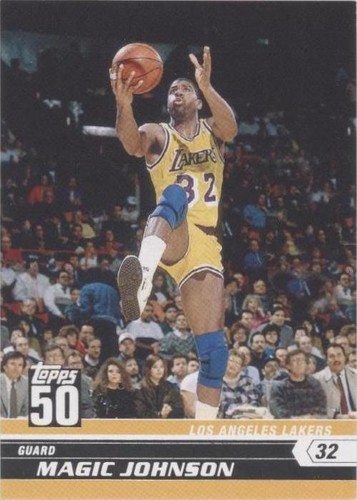 2007-08 Topps - Magic Johnson #19