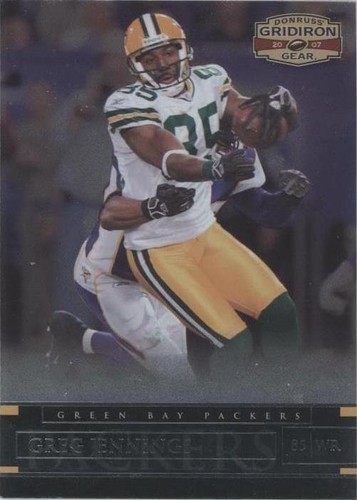 2007 Donruss Gridiron Gear Greg Jennings #22