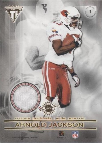 2001 Pacific Private Stock Titanium Arnold Jackson Bobby Newcombe #1