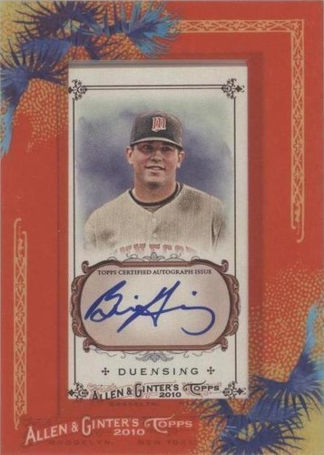 2010 Topps Allen & Ginter's - Brian Duensing #AGA-BD