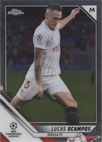 2021-22 Topps Chrome UCL Lucas Ocampos #193