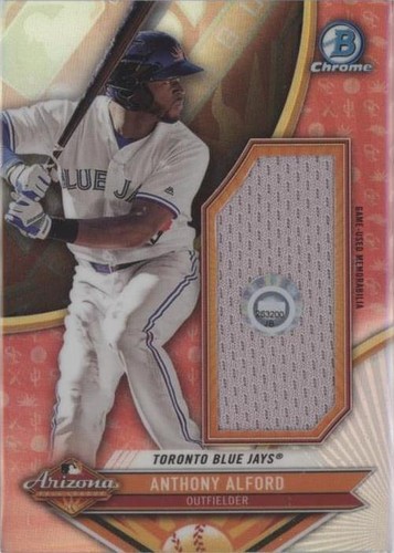 2017 Bowman Chrome - Anthony Alford #AFLR-AA