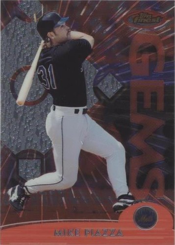 2000 Topps Finest - Mike Piazza #139