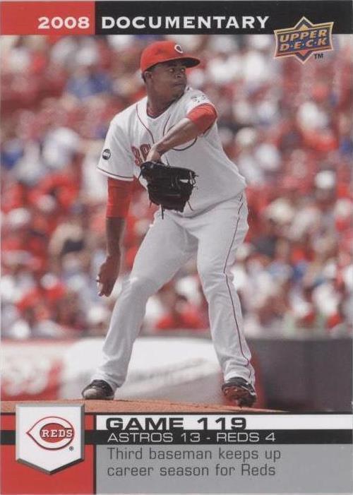 Documental Upper Deck 2008 - Edinson Volquez #3562