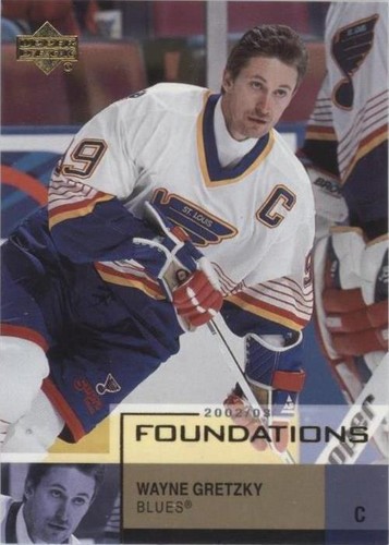 2002-03 Upper Deck Foundations - Wayne Gretzky #87