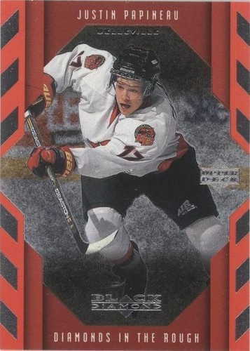 1999-00 Upper Deck Black Diamond - Justin Papineau #117