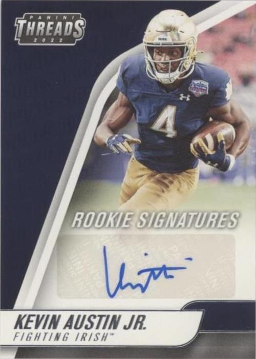 2022 Panini Chronicles Draft Picks Kevin Austin Jr. #TH-KAJ