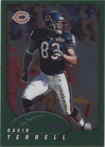 2002 Topps Chrome David Terrell #82