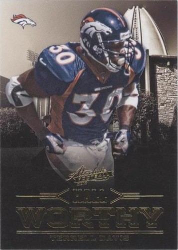 2012 Panini Absolute Terrell Davis #21