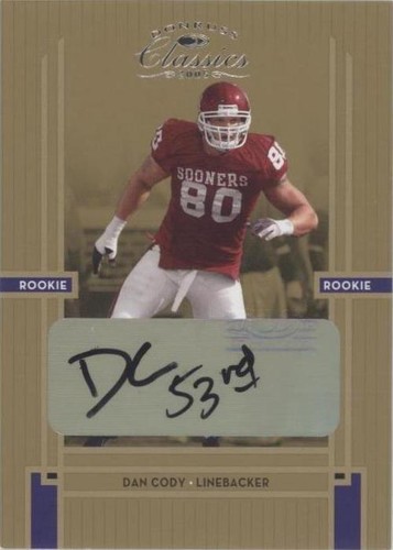 2005 Donruss Classics Dan Cody #236