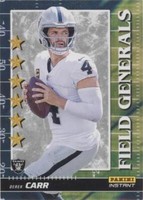 2021 Panini Instant NFL Derek Carr #FG17