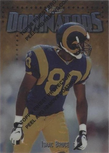 1997 Topps Finest Isaac Bruce #344