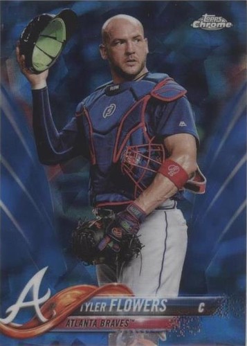 2018 Topps Chrome Sapphire Edition - Tyler Flowers #328