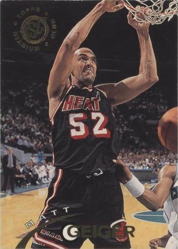1994-95 Topps Stadium Club - Matt Geiger #334