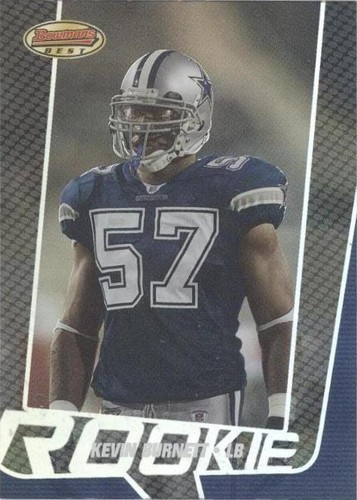 2005 Bowman's Best Kevin Burnett #75