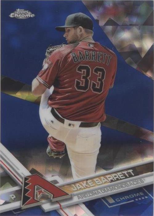 2017 Topps Chrome Sapphire Edition - Jake Barrett #51