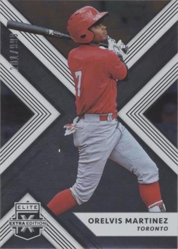 2018 Panini Elite Extra Edition - Orelvis Martinez #112