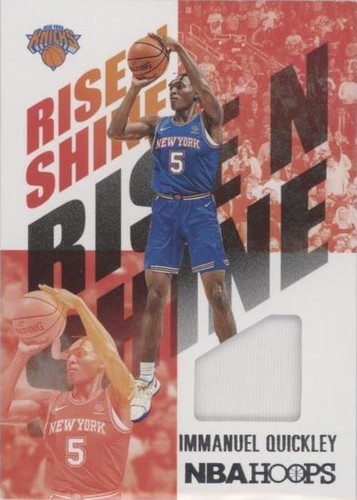 2020-21 Panini NBA Hoops - Immanuel Quickley #RNS-IQU