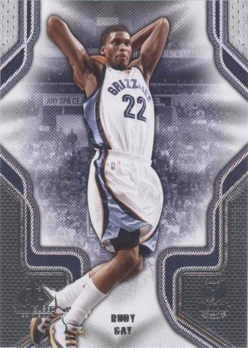 2009-10 SP Game Used - Rudy Gay #84