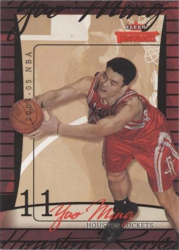 2004-05 Fleer Throwbacks - Yao Ming #51