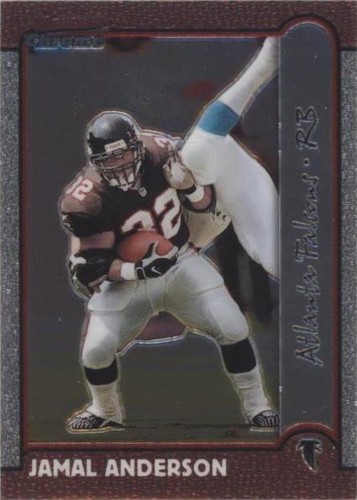 1999 Bowman Chrome Jamal Anderson #30