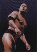 1999 Comic Images WWF SmackDown! Chromium - The Rock #45