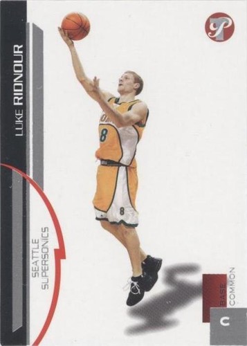 2005-06 Topps Pristine - Luke Ridnour #37