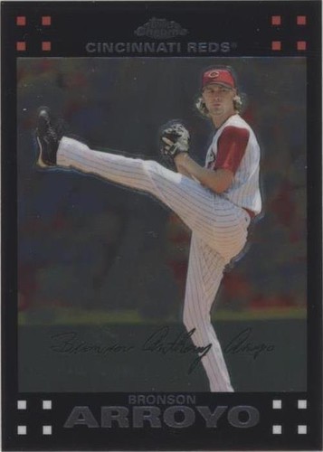 2007 Topps Chrome - Bronson Arroyo #15