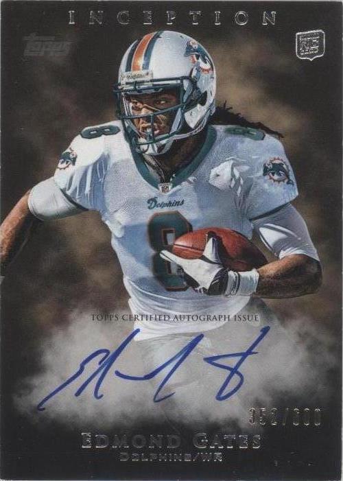 2011 Topps Inception Edmond Gates #137