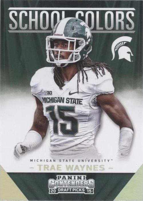 2015 Panini Contenders Draft Picks Trae Waynes #46