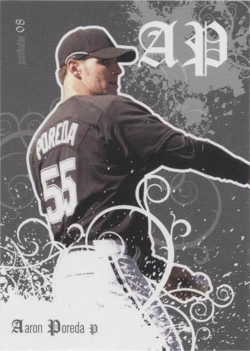 2008 Just Minors Justifiable - Aaron Poreda #JF-40