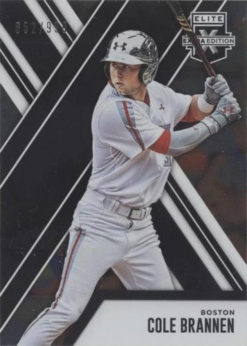 2017 Panini Elite Extra Edition - Cole Brannen #187
