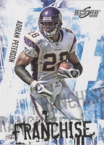 2009 Score Adrian Peterson #1
