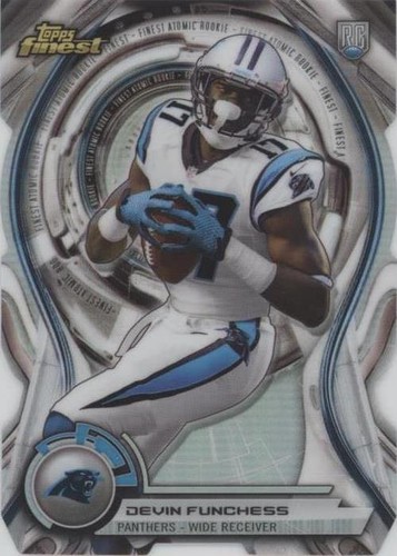 2015 Topps Finest Devin Funchess #ARDC-DF