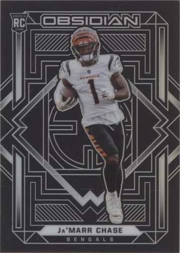 2021 Panini Obsidian Ja'Marr Chase #112