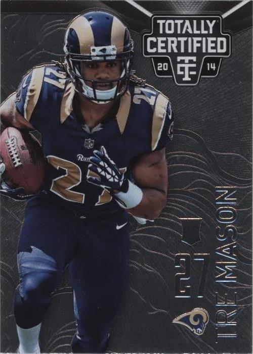 2014 Panini Totally Certified Tre Mason #196