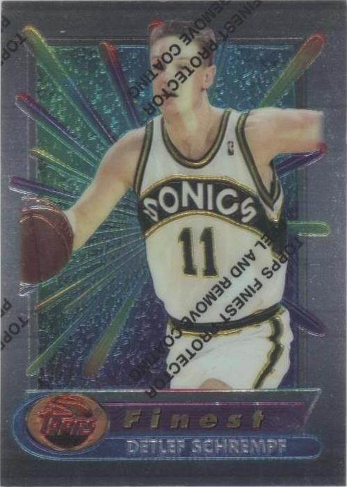 Topps Finest 1994-95 - Detlef Schrempf #118