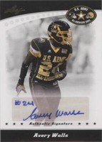 2011 Leaf U.S. Army All-American Bowl Avery Walls #BA-AW2