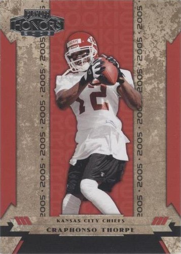 2005 Playoff Honors Craphonso Thorpe #121